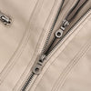 Damen jacke mit kapuze - stylische schwarze zip-jacke