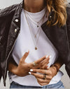 bikerjacke - taillierte schwarze damenjacke mit reissverschlussdetails