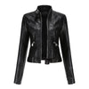 Faux bikerjacke – schicke motorradjacke für damen