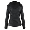 jacke mit Kapuze für Damen – Frontreißverschluss