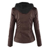 jacke mit Kapuze für Damen – Frontreißverschluss