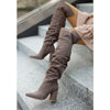 Elegante Stiefel mit Hohem Absatz – Stilvolle Overknee Damenstiefel aus