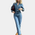 Jeans-overall - stylisches blaues damen-einzelteil