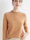pullover - stilvoller damen rundhals strick-top