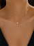 Herzanhänger Collier – elegante, geschichtete Damenmode