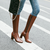 Knielange stiefel - elegante damen high heel stiefel aus veganem