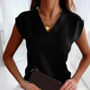 Chic v-ausschnitt bluse - zeitlose damenoberteile