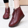 Stiefeletten aus Kunst – stylische Damenschuhe mit Reißverschluss