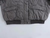 Quilted bomberjacke - oversize graue damen-oberbekleidung