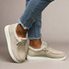 Damen cozy schuhe - stylische, warm gefütterte schuhe für den alltag