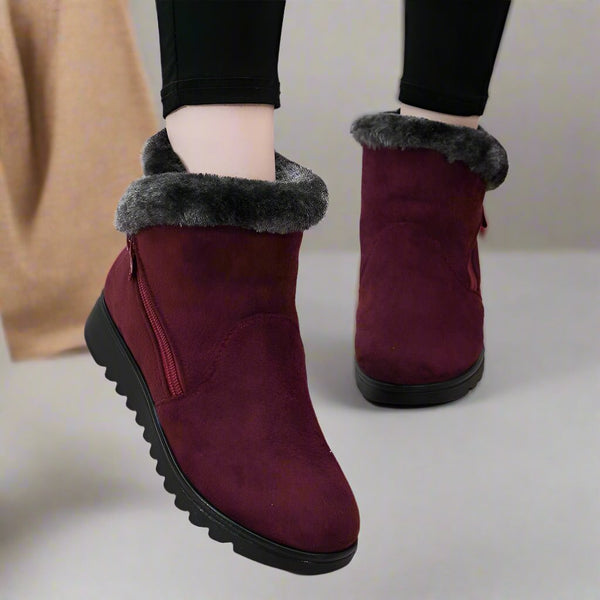 Damen winterstiefel - warme und wasserdichte stiefeletten für frauen