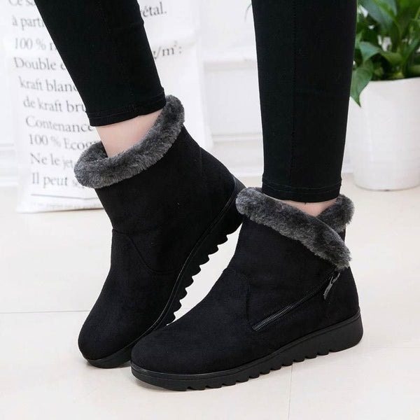 Damen winterstiefel - warme und wasserdichte stiefeletten für frauen