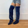 Flauschige beinwärmer - weiche und gemütliche damenmode