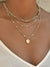 3-teilige geschichtete Anhänger-Kette – elegante Damenkette