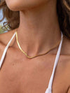 Herringbone Halskette – Elegantes Damen-Accessoire