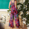 Lässiger jumpsuit mit taschen - stylisches all-in-one outfit für ladys