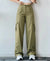 Hochgeschnittene cargo-hose - schicke utility-pants für frauen