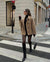 Oversized wolljacke - schicke damen winterbekleidung