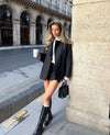 Oversized wolljacke - schicke damen winterbekleidung