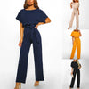 Jumpsuit - raffinierte damen chic mit gürtel
