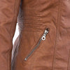 Dame jacke mit kapuze - schicke zip-up oberbekleidung
