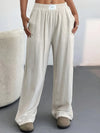 Dä soft beige lounge-hose für fröid und lässigkeit