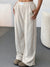 Dä soft beige lounge-hose für fröid und lässigkeit