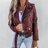 bikerjacke - lässige, kurze jacke für frauen