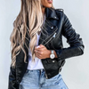 bikerjacke - lässige, kurze jacke für frauen