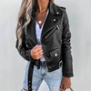 bikerjacke - lässige, kurze jacke für frauen