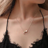 Kette mit Herz und 'S'-Charm – elegante Damenanhänger