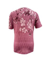 Männer t-shirt mit blumenmuster – lässiger freizeitlook für jeden tag