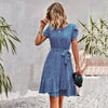 Blumenkleid midi - elegante sommerkleidung für damen