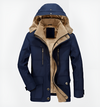 Wasserabweisender wintermantel – kuschelige jacke mit kapuze für damen