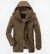 Wasserabweisender wintermantel – kuschelige jacke mit kapuze für damen