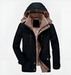 Wasserabweisender wintermantel – kuschelige jacke mit kapuze für damen