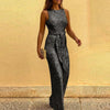 Glitzer jumpsuit - elegante damen abendmode