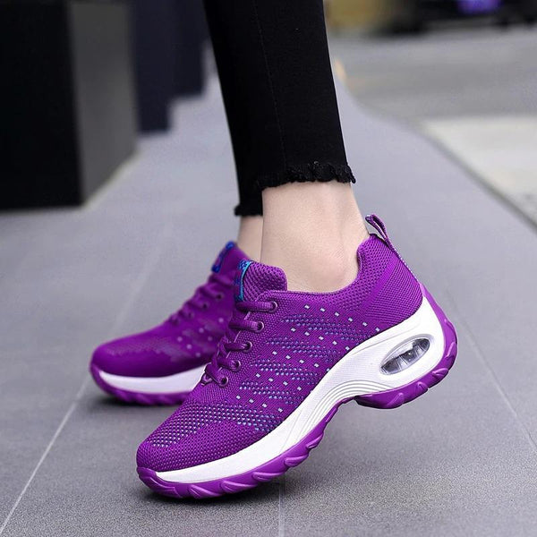 Damen sportschuhe - atmungsaktive trainer für aktive lebensstile