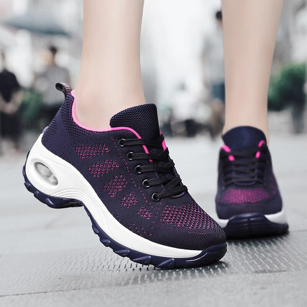 Damen sportschuhe - atmungsaktive trainer für aktive lebensstile