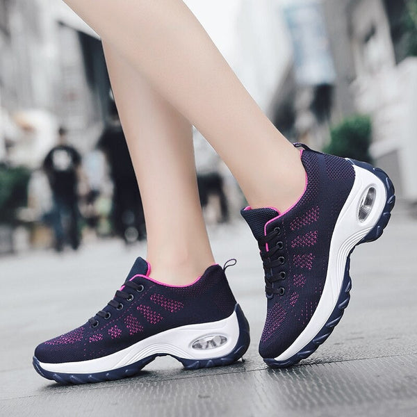 Damen sportschuhe - atmungsaktive trainer für aktive lebensstile