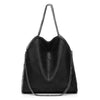 tote bag - elegante schwarze handtasche für damen