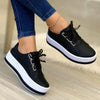 Dame casual platform sneakers - stilvoll und lässig