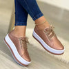 Dame casual platform sneakers - stilvoll und lässig