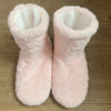 Dämmige plüsch-hausstiefel - gemütlich faux-fur schlappen-socken