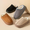 Plüsch Slip-on Hausschuhe Damen – Bequeme Hausschuhe für Zuhause