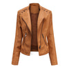 Dame bikerjacke - stylische zip-jacke für frauen