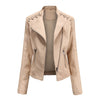 Dame bikerjacke - stylische zip-jacke für frauen