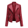 Dame bikerjacke - stylische zip-jacke für frauen