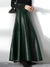 Pu maxi rock - eleganter langer damrock