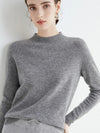 pullover - stilvoller damen rundhals strick-top